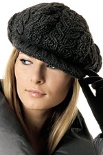Описание: Модные вязаные шапки зима 2011 Ярче